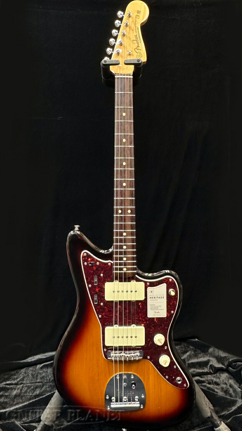 【楽天市場】【ラッカートップ】Fender Made In Japan Heritage 60s Jazzmaster -3-Color  Sunburst- 新品[フェンダージャパン][ヘリテージ][サンバースト][ジャズマスター][Electric Guitar,エレキギター] :  ギタープラネット