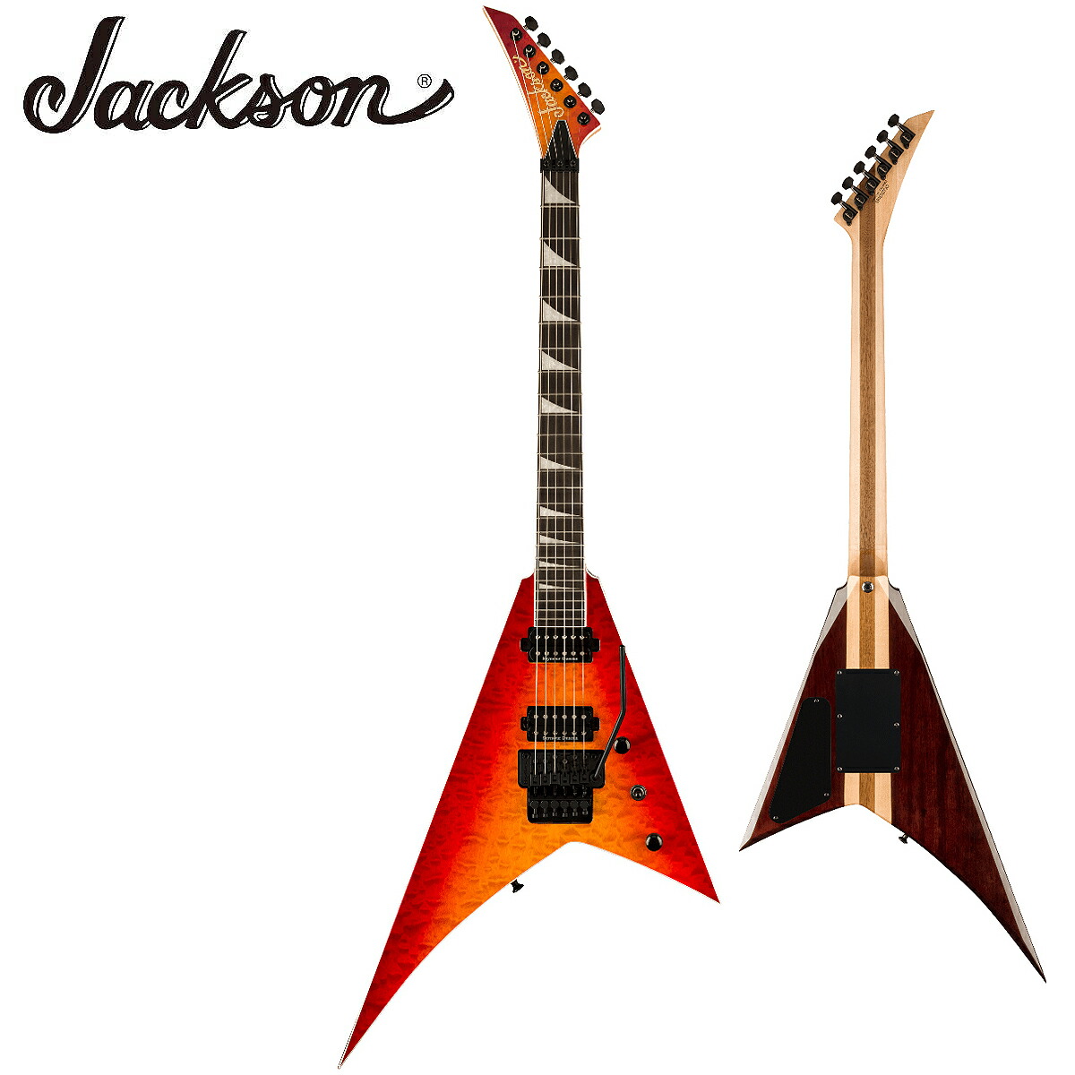 ランディローズ　モディファイ　ワンオフギター　Jackson スタイル ランディローズ モディファイ ワンオフギター Jackson スタイル