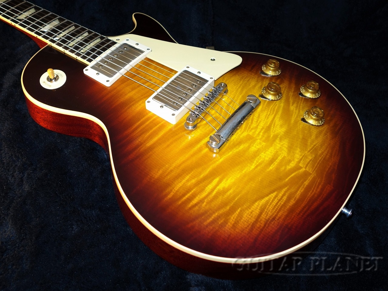 Gibson Huber Custom Shop 60th Anniversary 1959 Anniversary Les 1959 Paul Standard Hrm Vos Bourbon Burst Botb Pg74 新品 ギブソン バーボンバースト ハードロックメイプル レスポール Lp Electric Guitar エレキギター