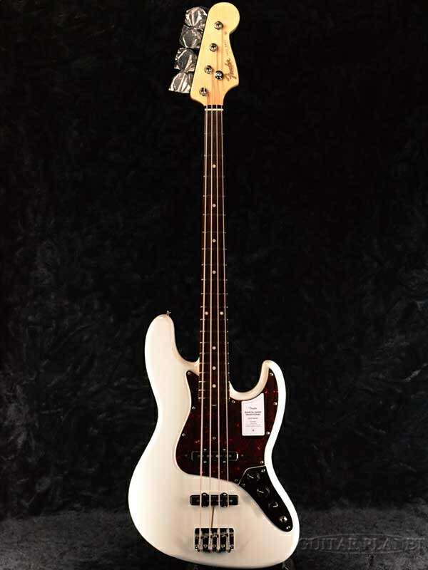 ベース Fender Mexico 60's JazzBass Fender Mexico Classic Series'60s Jazz Bass Lacquer -Olympic