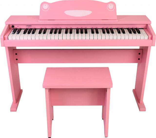 【楽天市場】artesia FUN-1/PK 新品 61鍵盤キッズピアノ[アルテシア][Pink,ピンク][Keyboard,Digital ...