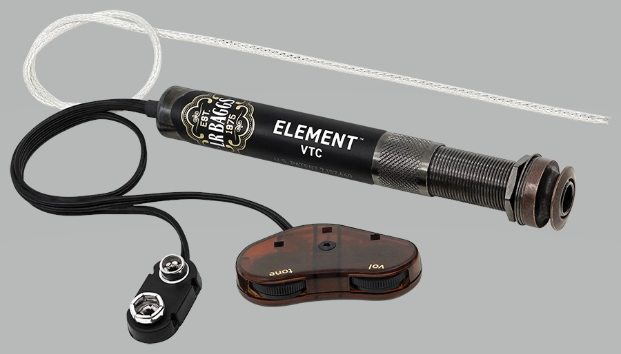 正式的 L.R.Baggs element VTC 最大49%OFFクーポン 新品 アコギ用ピエゾピックアップ エレメント Guitar アンダーサドル Pickup Piezo Acoustic