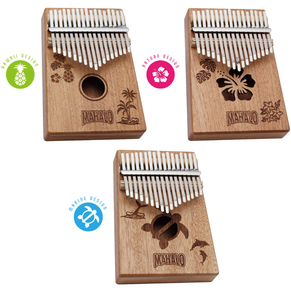 MAHALO M-KALIMBA 新品 カリンバ マハロ Mahogany,マホガニー 激安人気新品