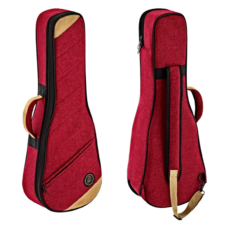 ORTEGA OSOCAUK-CC-BX 新品 Concert Ukulele Soft Case[オルテガ][Red,レッド,赤][コンサートウクレレ][Gig Bag,Case,ケース]｜ギタープラネット