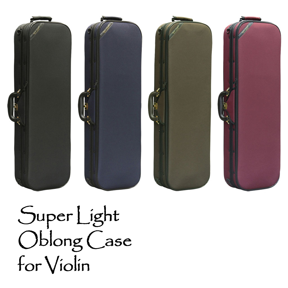 新商品!新型 上品な Super Light Oblong 新品 バイオリン用軽量セミハードケース Violin ヴァイオリン Semi Hard Case kurayamikara.com kurayamikara.com