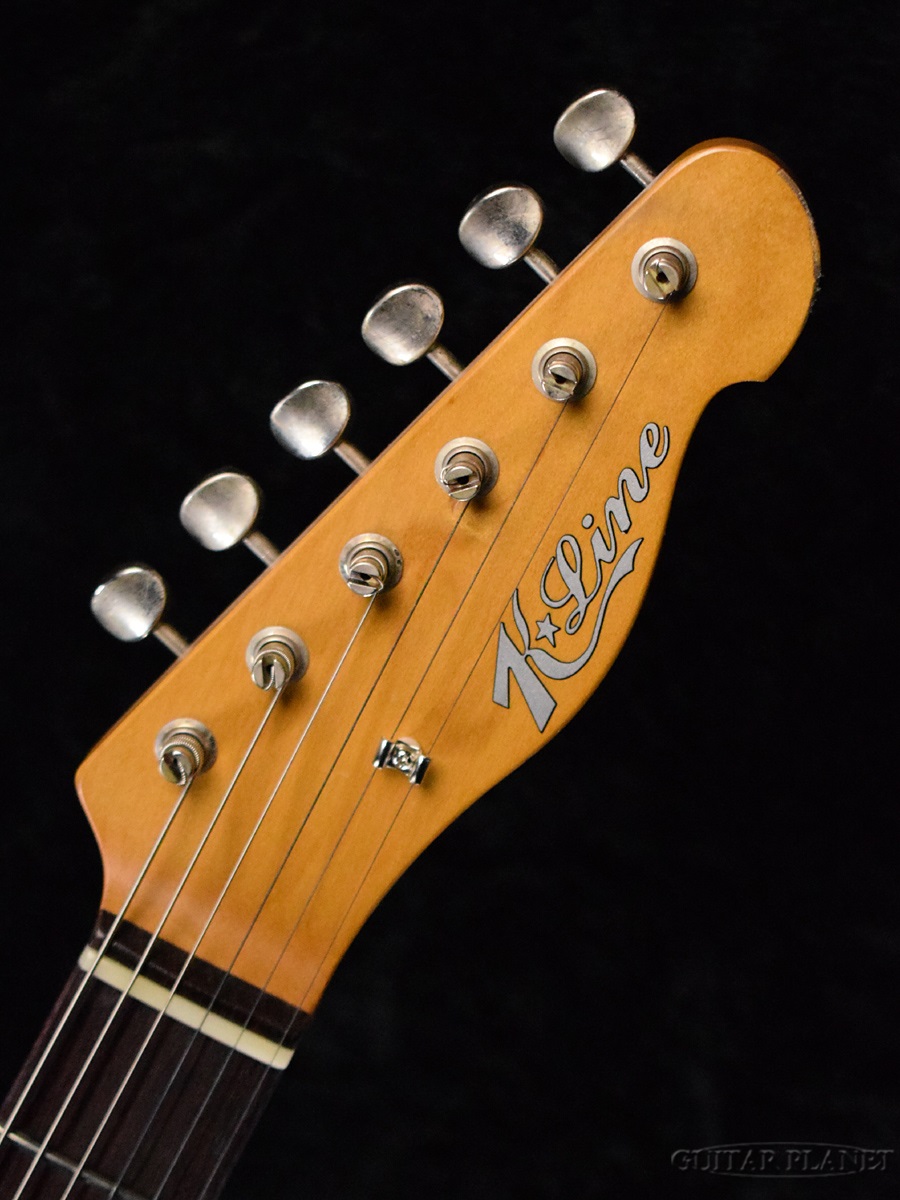 K Line K Line Texola エレキギター Black Over Guitar Gold 新品 ケーライン テクソラ ブラック 黒 Jazzmaster ジャズマスタータイプ Electric Guitar エレキギター ギター プラネット