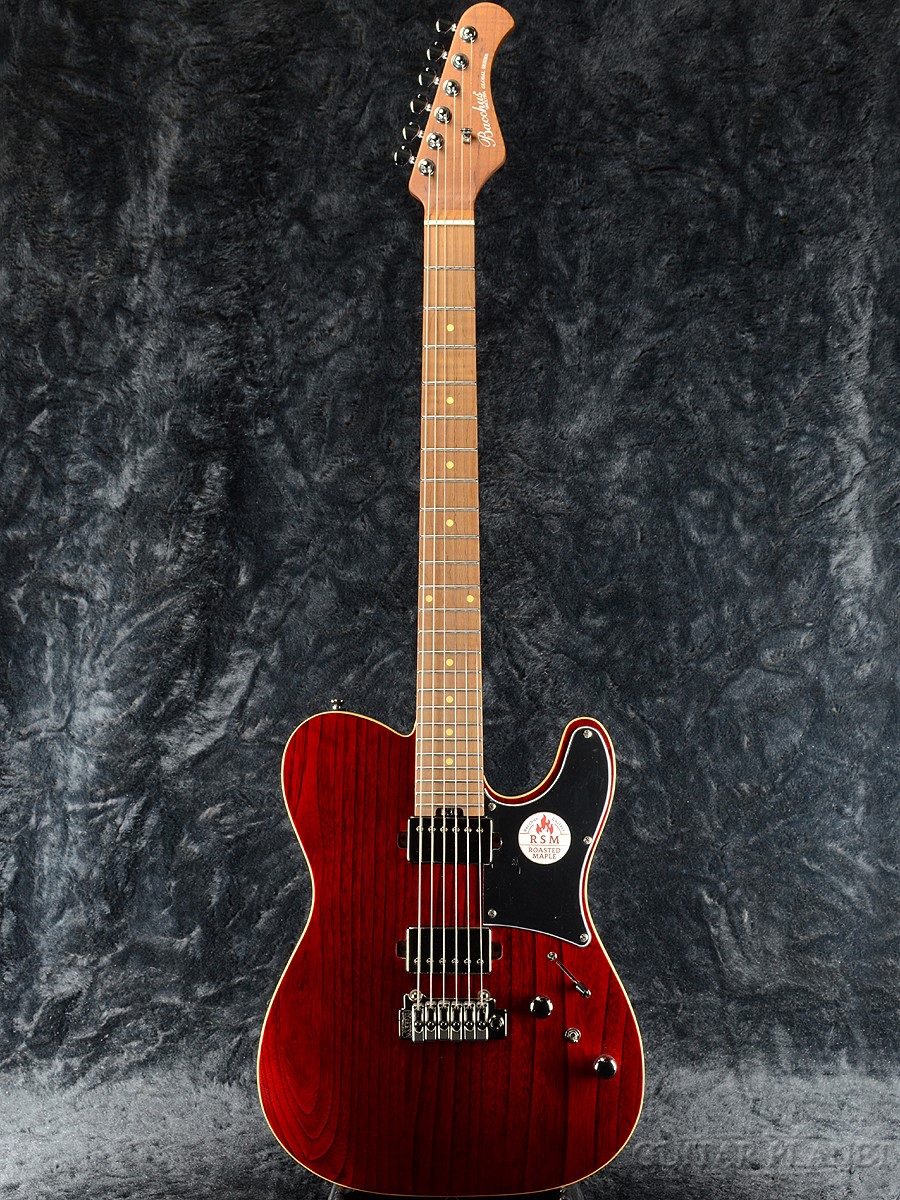 6546】 Bacchus Telecaster バッカス 赤 テレキャスターの+bonfanti.com.br