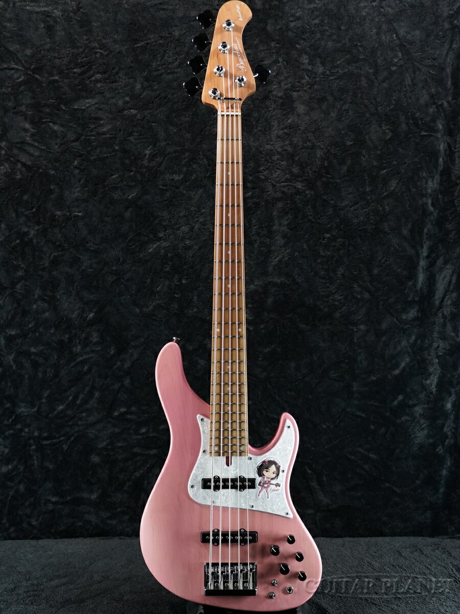 Bacchus woodline 5弦 エレキベース 桜 WOODLINE-HOLLOW4 FUYUZAKURA WSE'23/E | Deviser ｜株式会社
