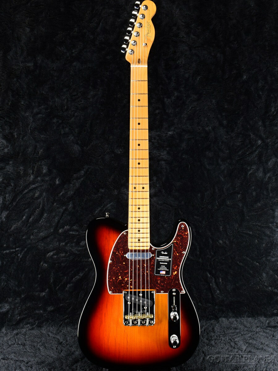 楽天市場】Fender USA American Professional II Telecaster -3-Color Sunburst /  Rosewood- 新品[フェンダー][アメリカンプロフェッショナル,アメプロ][サンバースト][テレキャスター][Guitar,ギター] :  ギタープラネット