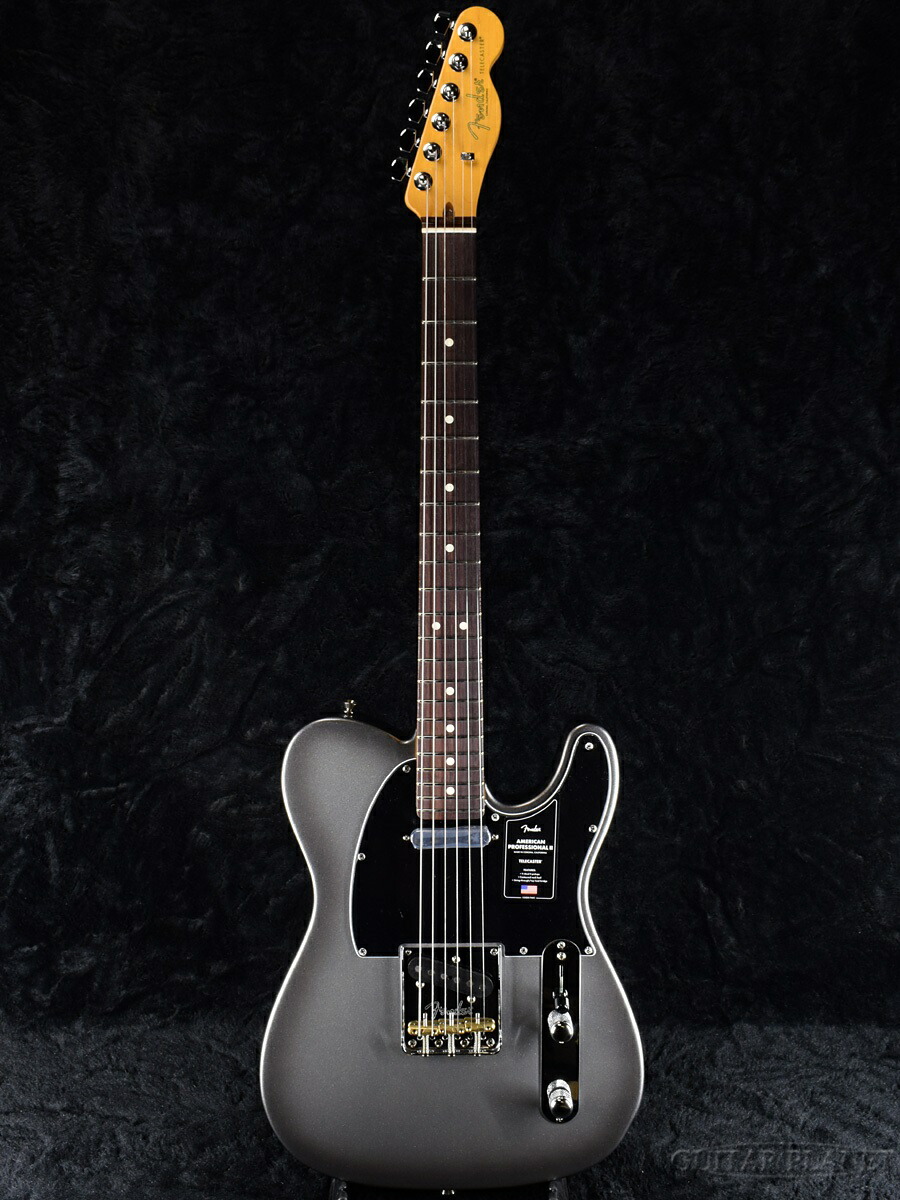 楽天市場】Fender American Professional II Telecaster -Dark Night / Rosewood- 新品[ フェンダー][アメリカンプロフェッショナル,アメプロ][ダークナイト][Blue,ブルー,青][テレキャスター][Guitar,ギター] :  ギタープラネット