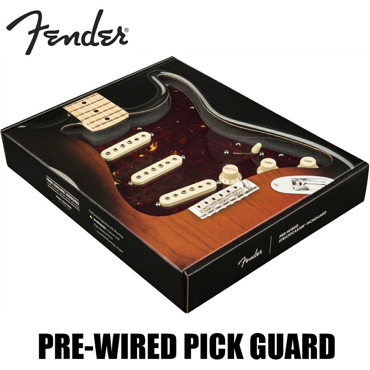 Fender Pre-Wired Strat Pickguard Original '57 / '62 SSS -Tortoise Shell / 11 Hole PG- 新品[フェンダー][ピックガード][ギターパーツ,リプレイスメントパーツ]｜ギタープラネット