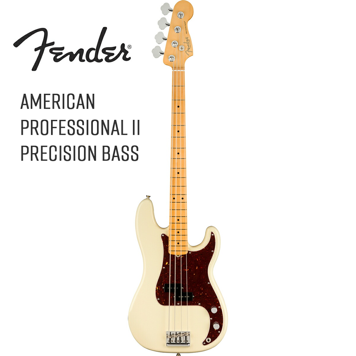 Professional Ii American プレベ ホワイト Usa Bass 次回入荷分 予約受付中 Fender ベース Olympic エレキベース Precision White Maple 新品 フェンダー アメリカンプロフェッショナル アメプロ プレシジョンベース プレベ ホワイト 白 ギタープラネット