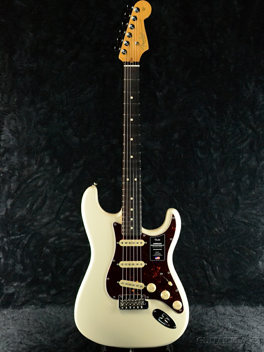 楽天市場】Fender American Professional II Stratocaster HSS -Olympic White /  Rosewood- 新品[フェンダー][アメリカンプロフェッショナル,アメプロ][ホワイト,白][ストラトキャスター][Guitar,ギター] :  ギタープラネット