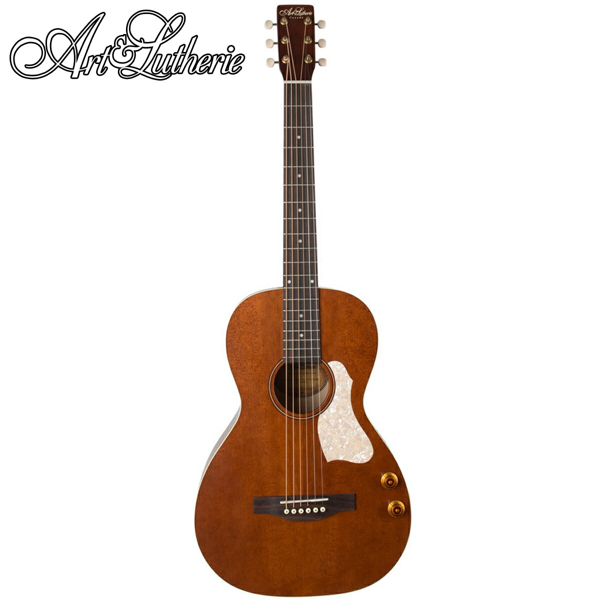 【楽天市場】Art&Lutherie Roadhouse Parlor 新品 Bourbon Burst w/Fishman Sonitone A/E  built-in electronics[アート&ルシアー][バーボンバースト,ブラウン,茶][Acoustic Guitar,アコースティックギター, パーラーギター,ミニサイズ] : ギタープラネット