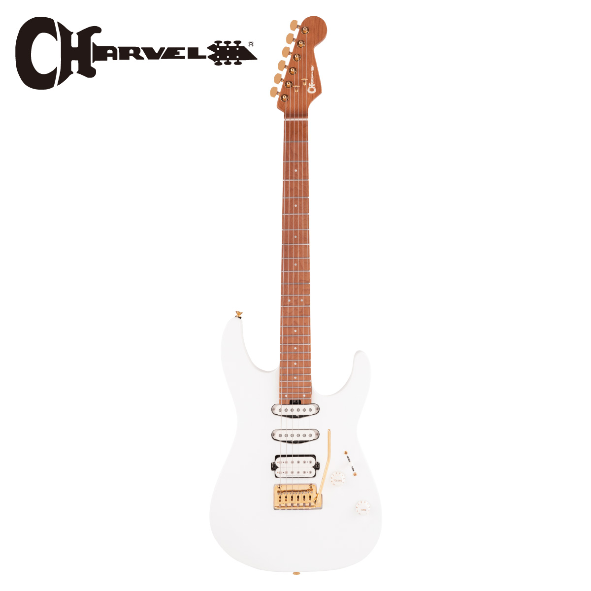 White- ギター 2PT 新品[シャーベル][ホワイト,白][Stratocaster 