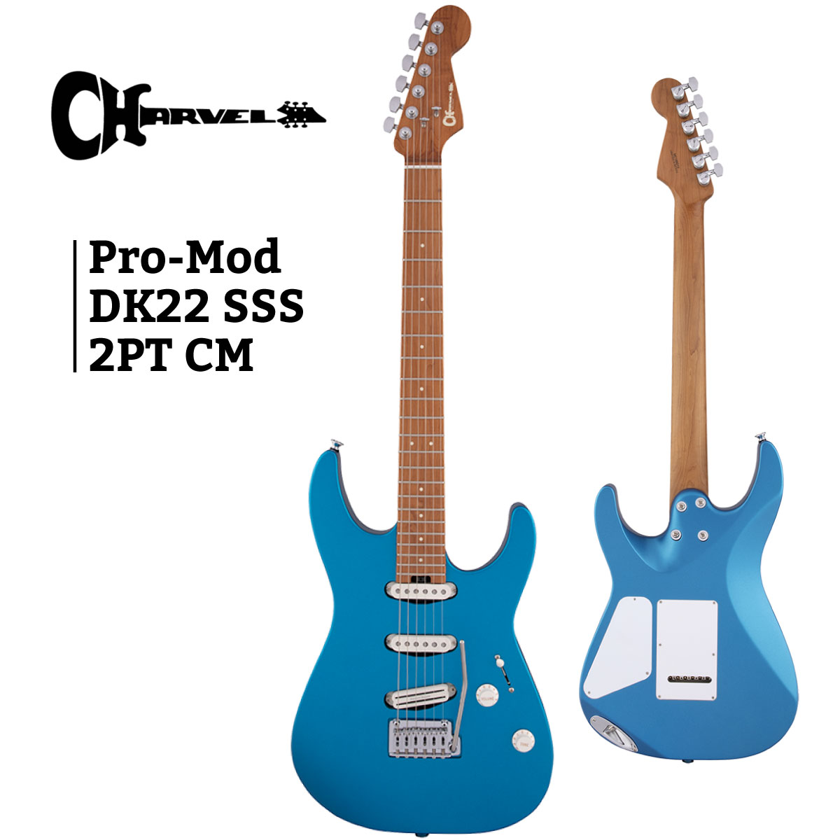 エレキギター シャーベル Charvel ケース付き Charvel シャーベル Standard Molded Case Black エレキギター用