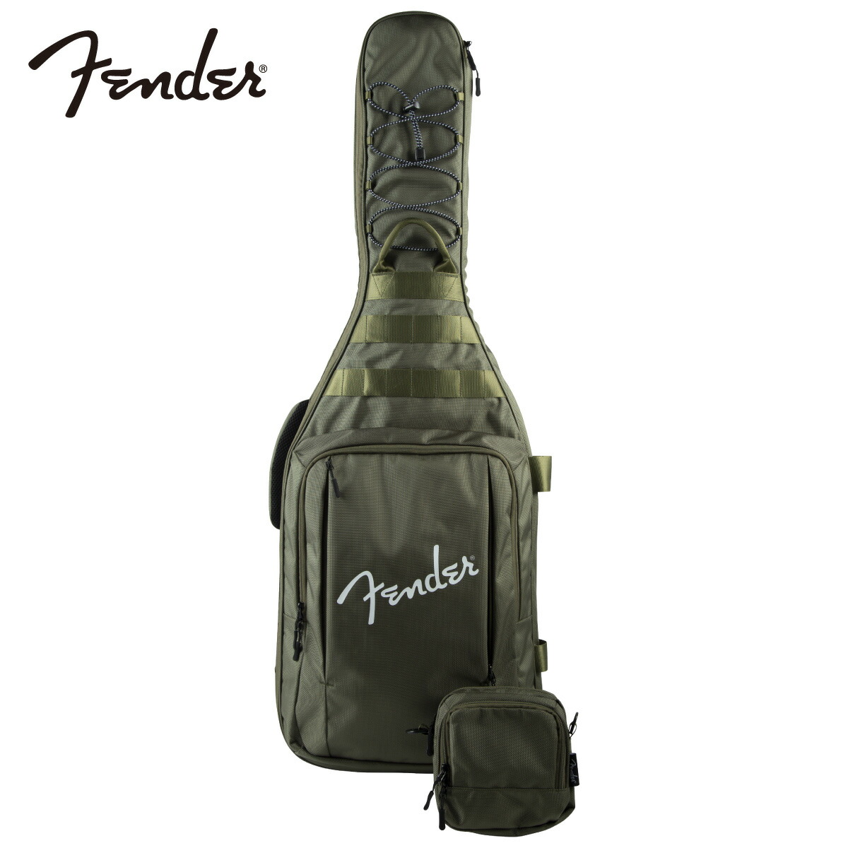 Fender Limited Edition Urban Gear Electric Guitar Gig Bag Khaki 新品 エレキギター用セミハードギグケース フェンダー Green グリーン カーキ 緑 Case ケース ギグバッグ Fmcholollan Org Mx
