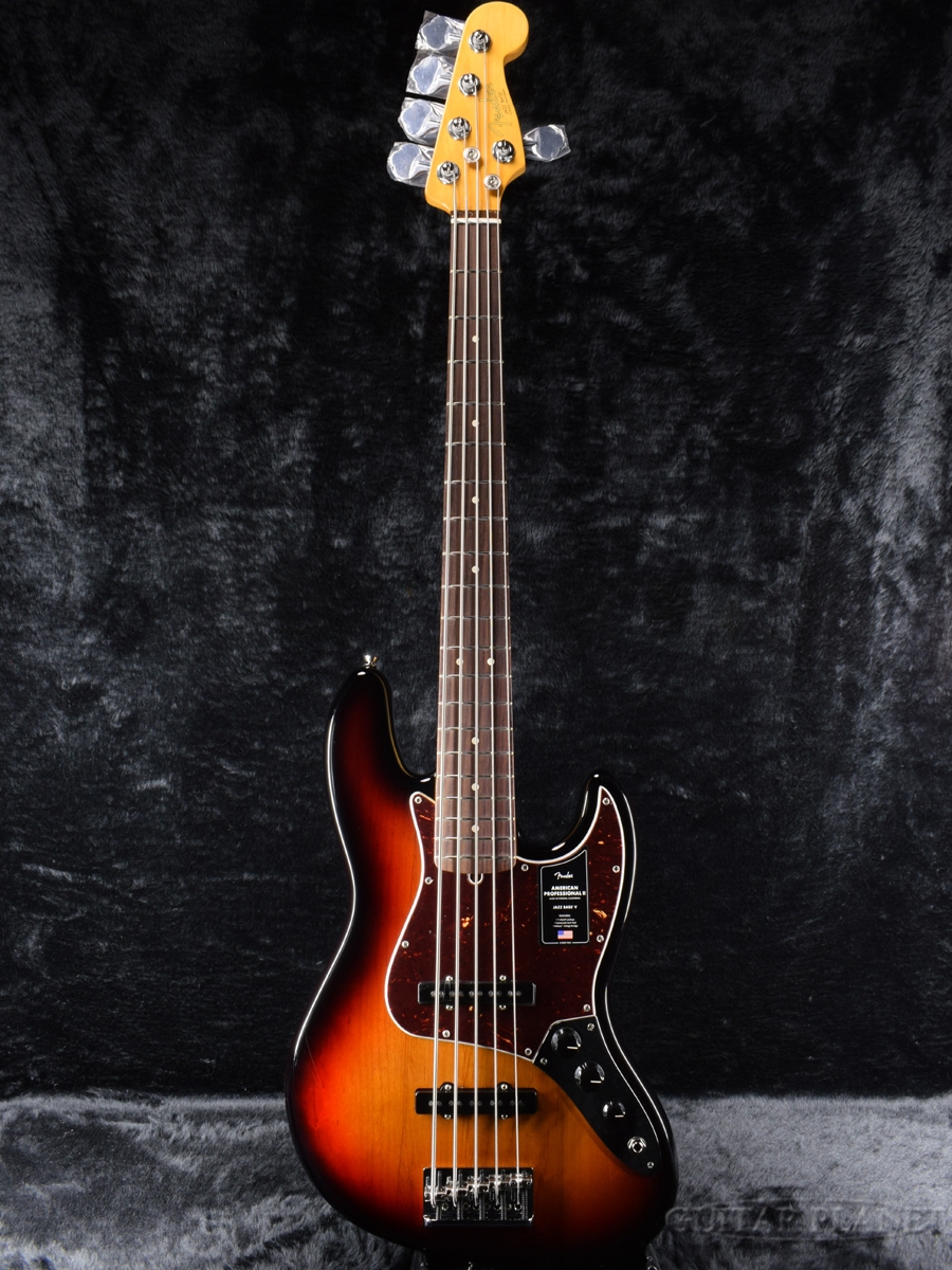 Fender Bass Bass Professional Jazz Usa ベース 新品 フェンダー アメリカンプロフェッショナル アメプロ ジャズベース 5弦 サンバースト ギタープラネット Sunburst Ii Rosewood 3 Color V American
