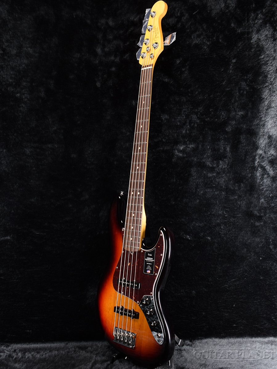 Fender Bass Bass Professional Jazz Usa ベース 新品 フェンダー アメリカンプロフェッショナル アメプロ ジャズベース 5弦 サンバースト ギタープラネット Sunburst Ii Rosewood 3 Color V American