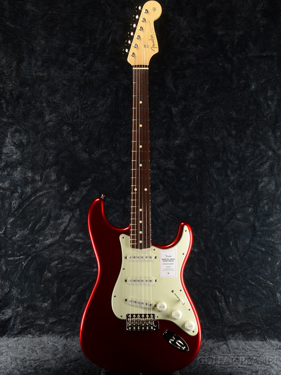 Fender ギター ベース Made Collection In Japan 21 60s Collection Traditional 60s Stratocaster Candy Apple Red 新品 フェンダージャパン トラディショナル レッド 赤 ストラトキャスター Electric Guitar エレキギター ギタープラネット