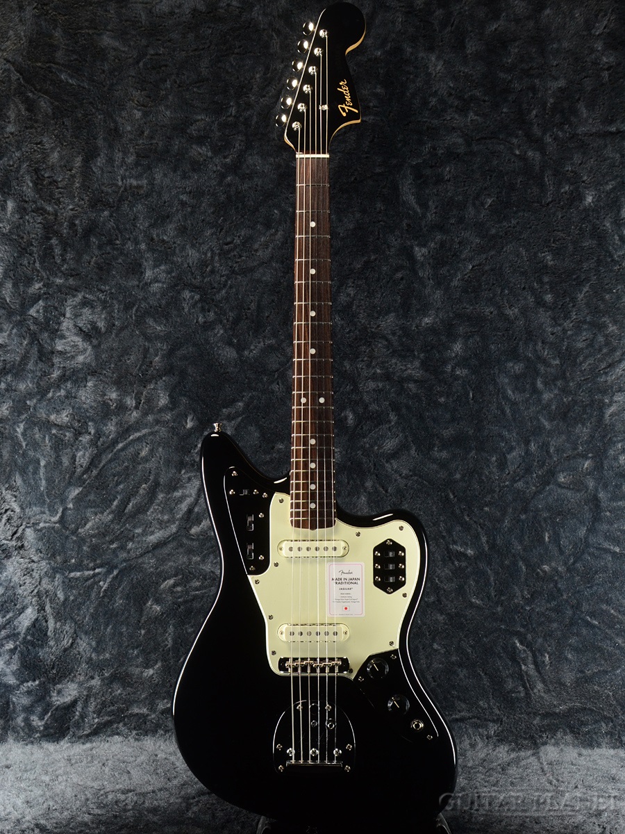 Fender Made 新品 フェンダージャパン トラディショナル ブラック 黒 ジャガー Electric Traditional In Black Made Collection Guitar Jaguar Jaguar Guitar エレキギター ギタープラネット 21 60s Japan