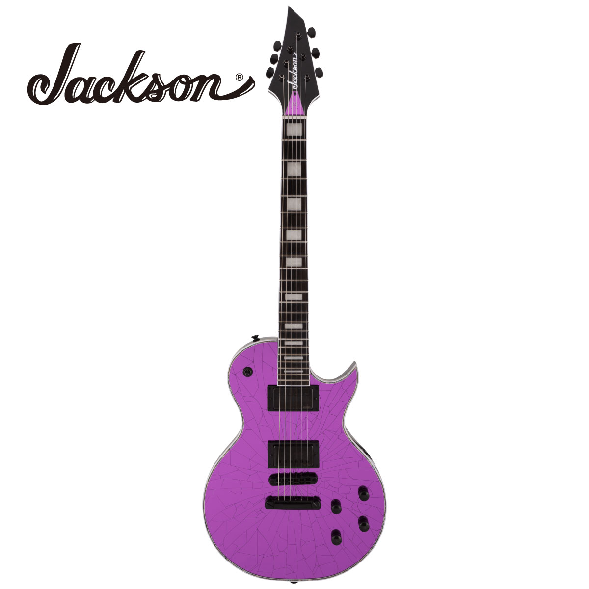 Jackson Pro Series Signature Marty Friedman MF-1 -Purple Mirror- 新品[ジャクソン][パープル,紫][Electric Guitar,エレキギター][マーティ・フリードマン][ミラー,クラック]｜ギタープラネット