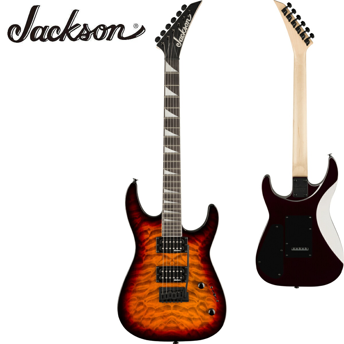Jackson DK2X 改造多数　特殊仕様　現状お渡し品 Jackson DK2X 改造多数 特殊仕様 現状お渡し品 - ギター - ギター