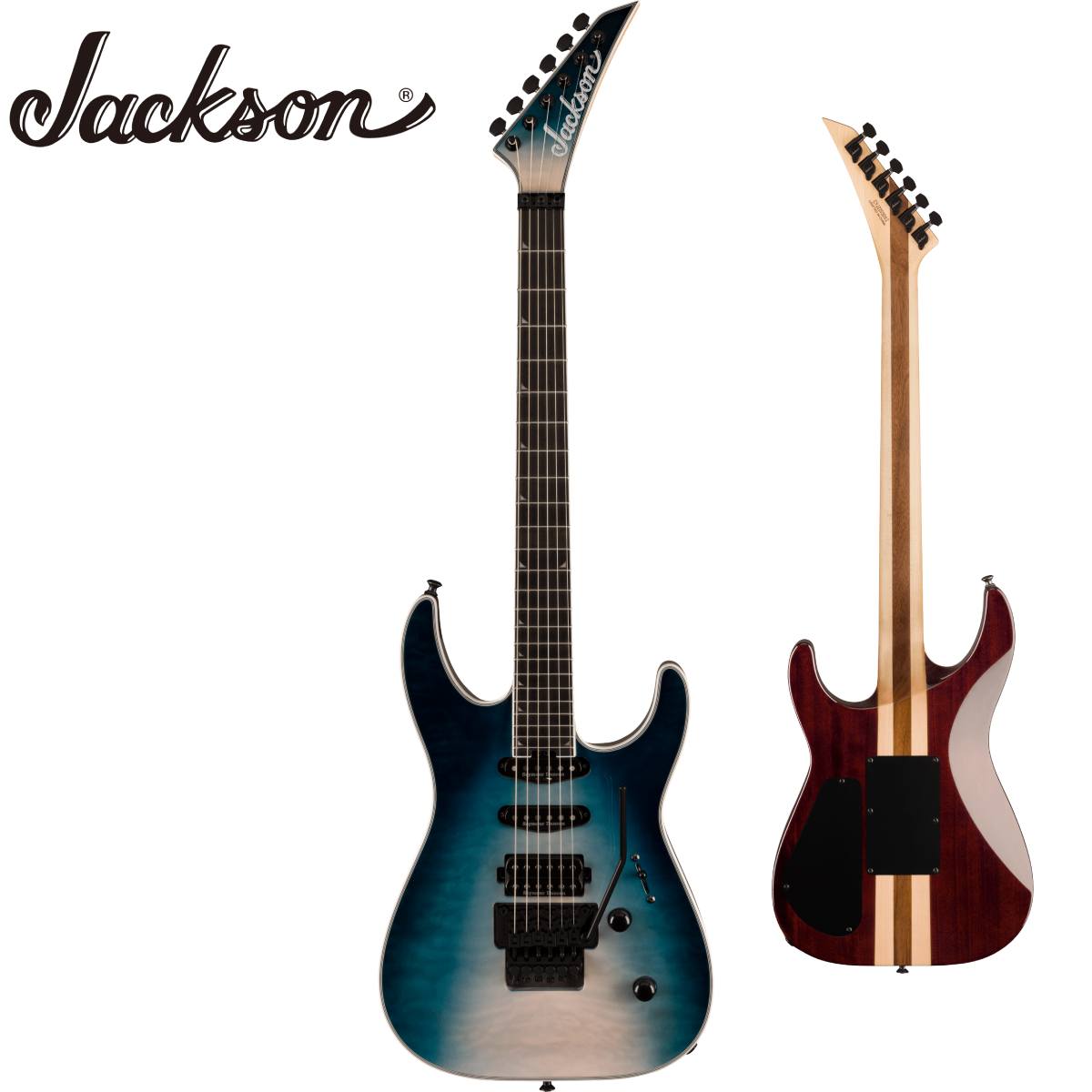 楽天市場】Jackson Pro Plus Series Soloist SLA3Q -Amber Blue