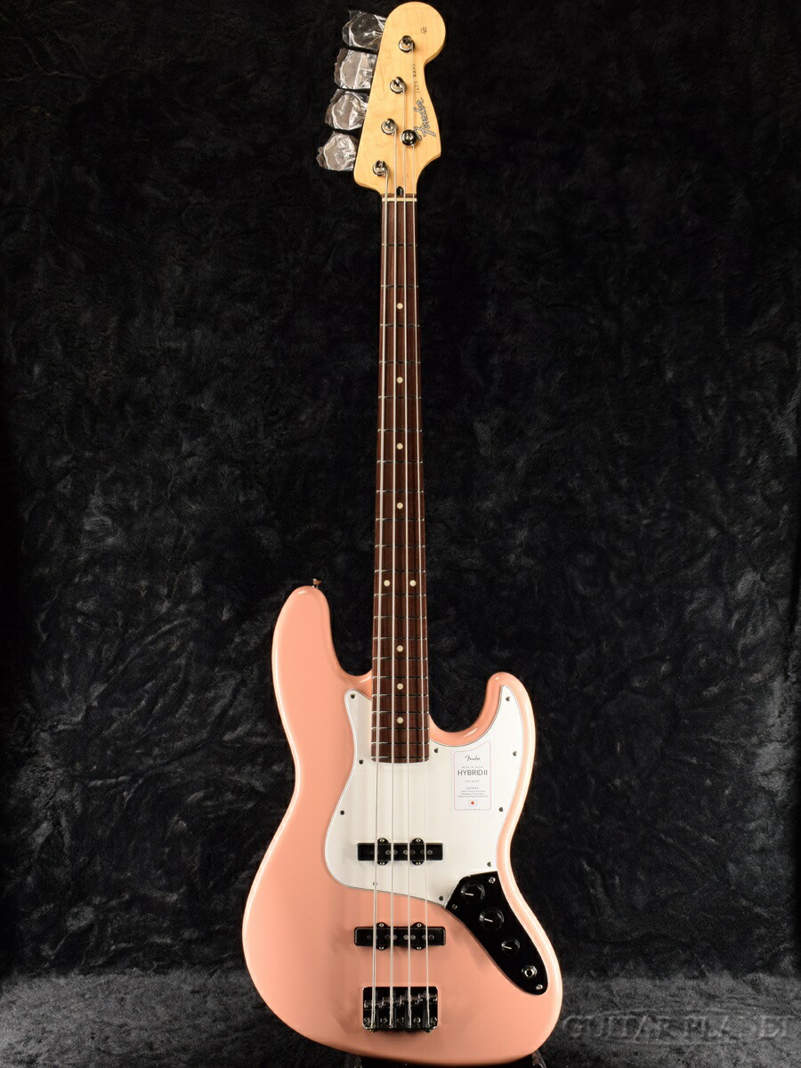 In エレキベース Fender Collection Japan Ii Ii Bass 21 Jazz Pink フェンダー ジャパン ハイブリッド ジャズベース フラミンゴピンク Electric Flamingo Made Hybrid Bass Bass エレキ ベース ギタープラネット