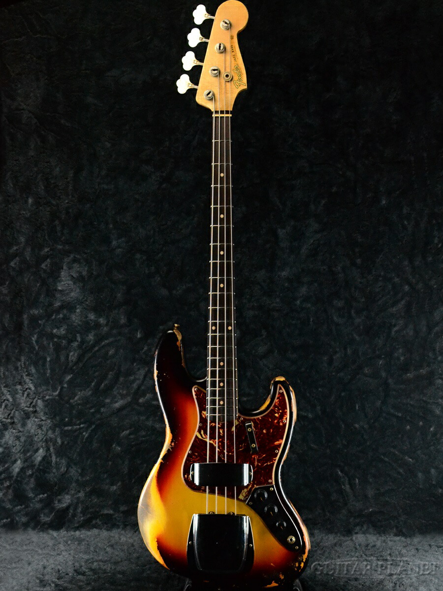 4 27kg Fender Custom Shop 21 Custom Collection 1961 Jazz Bass Heavy Relic 3 Color Sunburst 新品 フェンダーカスタムショップ ジャズベース サンバースト Bouncesociety Com