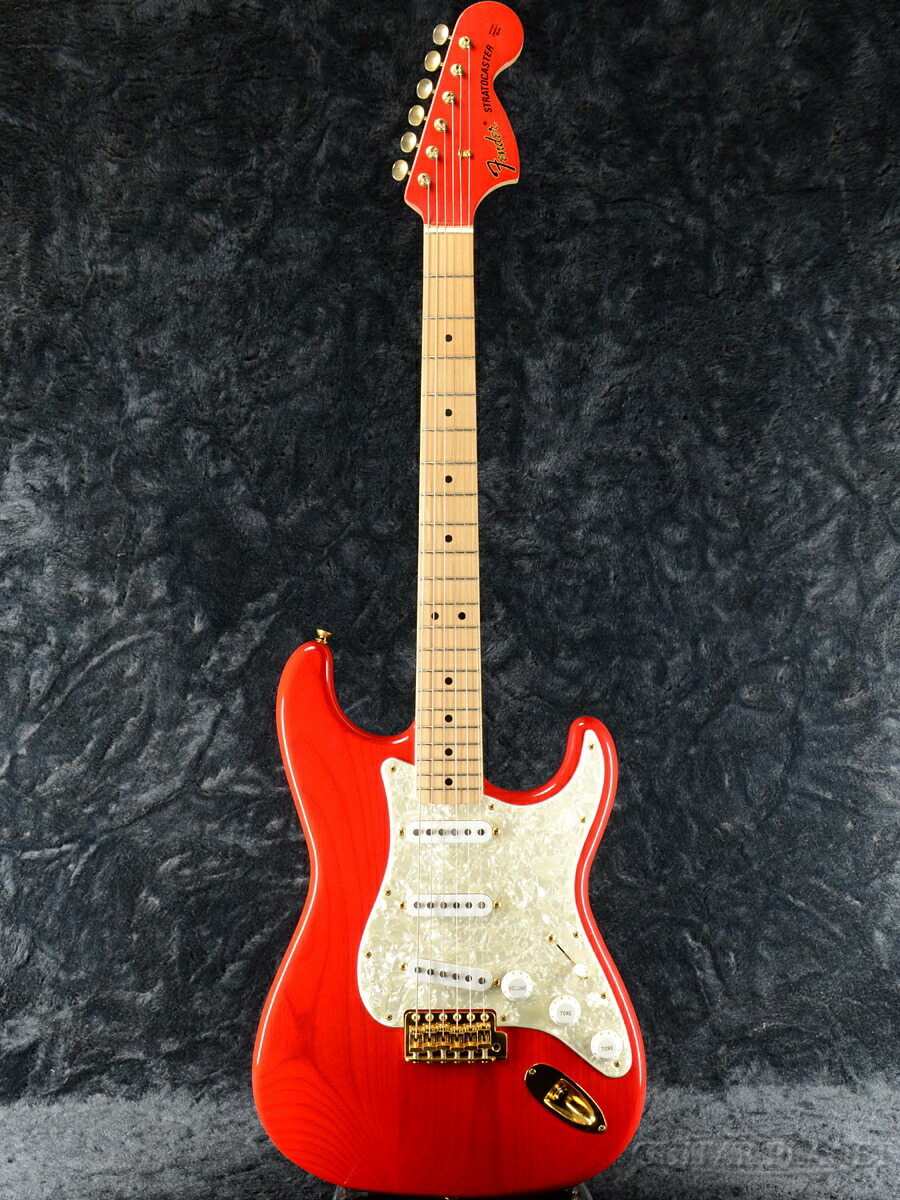 中古 Fender Made In Japan Mami Stratocaster Custom Red 17年製 フェンダー Scandal レッド 赤 ストラトキャスター Electric Guitar エレキギター Used エレキギター Psicologosancora Es