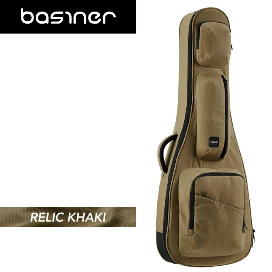 【楽天市場】【数量限定モデル】basiner ACMEEGRK 新品 エレキギター用セミハードギグケース[ベイシナー][Relic