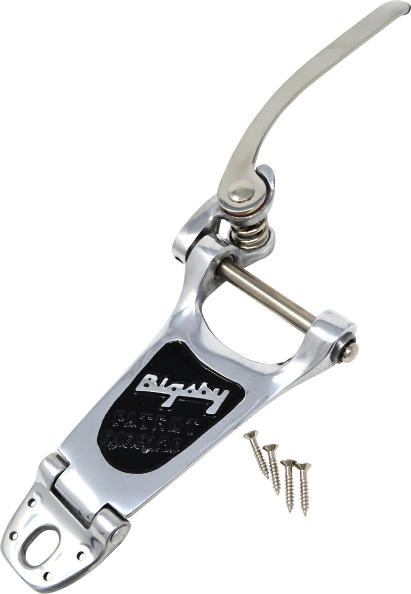 【楽天市場】【正規品】Bigsby B3 Vibrato Tailpiece Vibrato Silver Left-Hand -左利き用 ...