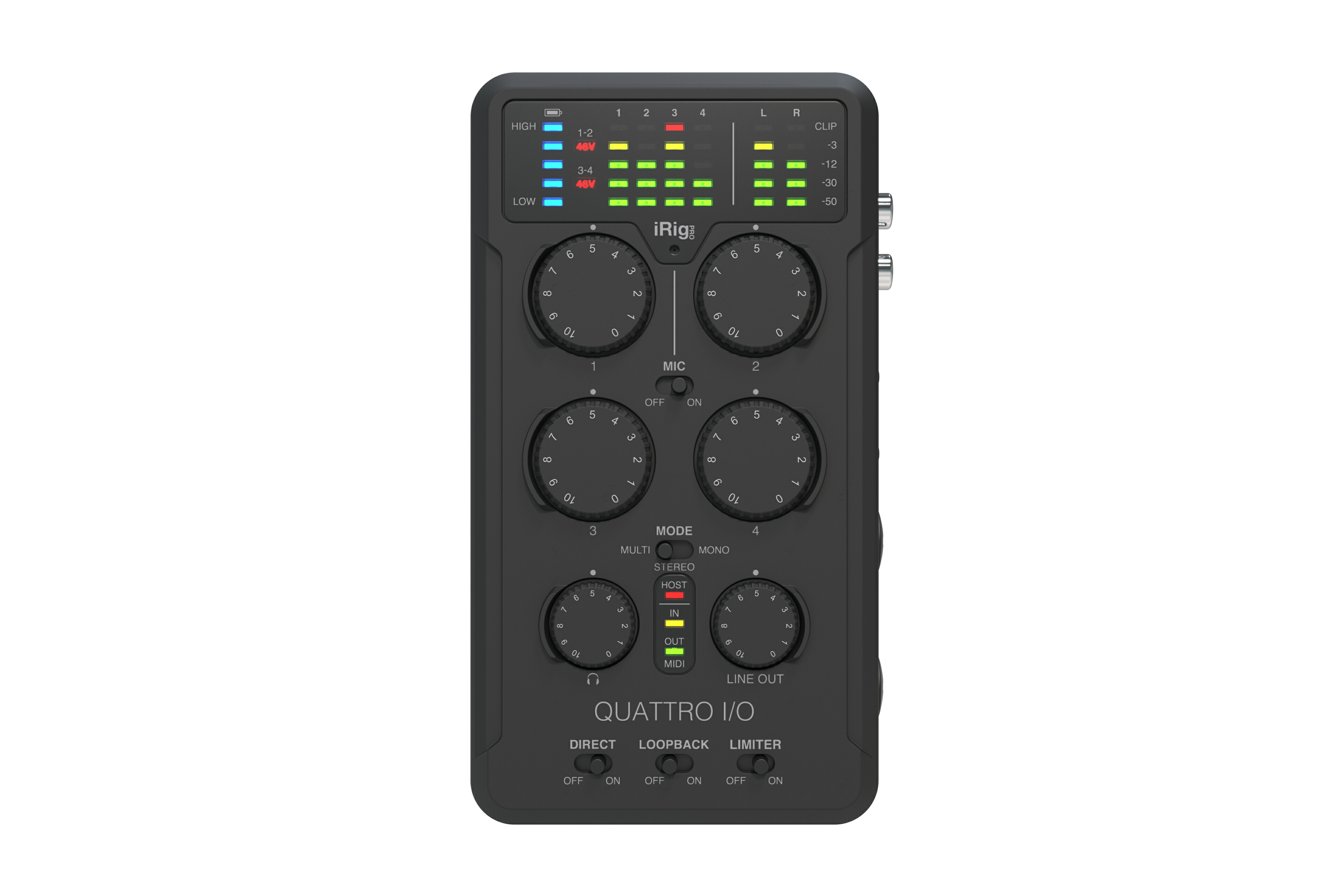 【楽天市場】IK Multimedia iRig Pro Quattro I/O Deluxe 新品 iPhone/iPad用オーディオ