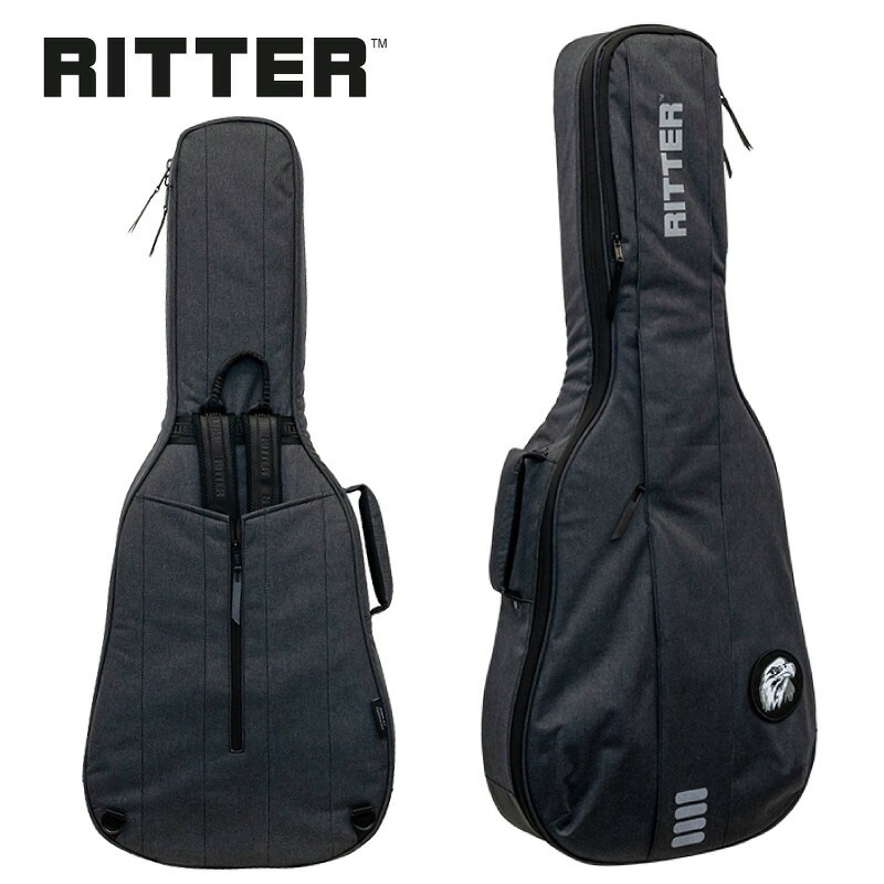 RITTER RGB4-CT for 3/4 Classical Guitar -ANT(Anthracite)- 3/4 クラシックギター用ギグバッグ[リッター][Case,ケース][Gray,Black,グレー,ブラック,黒][Acoustic Guitar,アコースティックギター,アコギ]｜ギタープラネット 9,075円