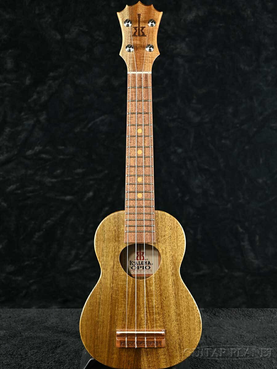 KoAloha OPIO KSO-02/UPT ソプラノロングネック 新品 ウクレレ[コアロハ][オピオ][Soprano Ukulele][Acacia Koa][Long Neck]｜ギタープラネット