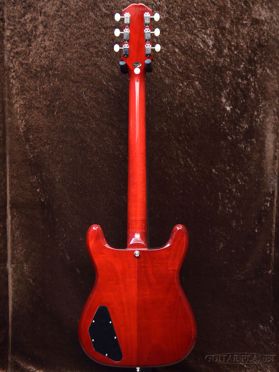 Epiphone Crestwood Custom Guitar] -Cherry- 新品[エピフォン][チェリーレッド,赤][エレキギター,Electric  ギター・ベース