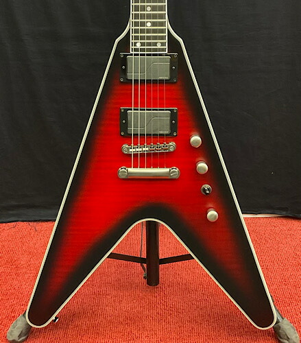ふぁずたろう Epiphone Flying V エレキギター レッド Epiphone Exclusives Flying V Electric Guitar | zZounds