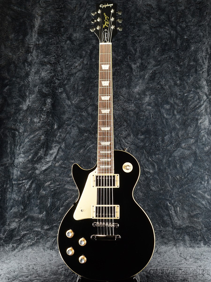 楽天市場】Epiphone Les Paul Standard 60s -Ebony-[エピフォン][レスポールスタンダード ][Black,エボニー,ブラック,黒][エレキギター,Electric Guitar] : ギタープラネット