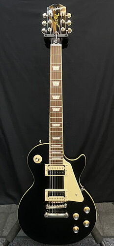 3 98kg Epiphone Les Paul Classic Ebony エピフォン レスポールクラシック Black エボニー 真っ黒 黒 エレキテルギター Electric Guitar Springraise Org