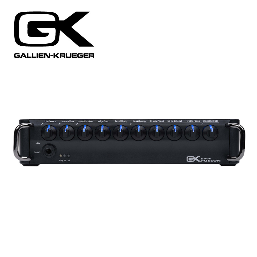 GALLIEN-KRUEGER Fusion 500S 新品[GALLIEN KRUEGER,ギャリエンクルーガー][フュージョン500S][Bass Amplifiers,Head Amplifiers,ベースアンプ,ヘッドアンプ][フュージョンS]｜ギタープラネット