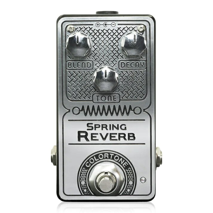 Colortone Pedals Spring Reverb新品 スプリングリバーブ[カラートーンペダルズ][Effector,エフェクター]｜ギタープラネット 22,484円
