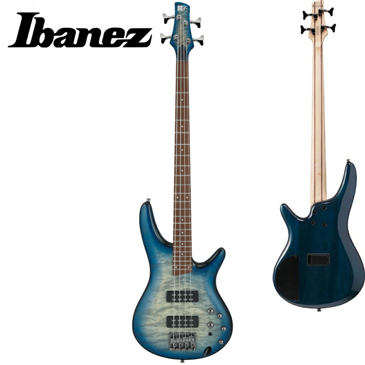 ベース Ibanez SR500 TKF 楽天市場】Ibanez SR500-TKF Transparent Black Flat 新品