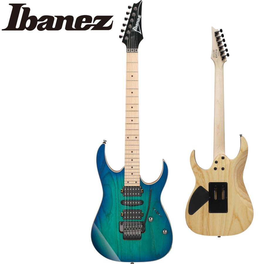 ギター Ibanez AR520HFM-LBB Light Blue Burst Open Box Ibanez AR520HFM Artist Hollowbody Light Blue Burst