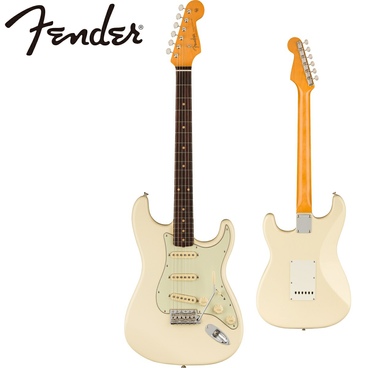 楽天市場】Fender Mexico Standard Stratocaster -Arctic White