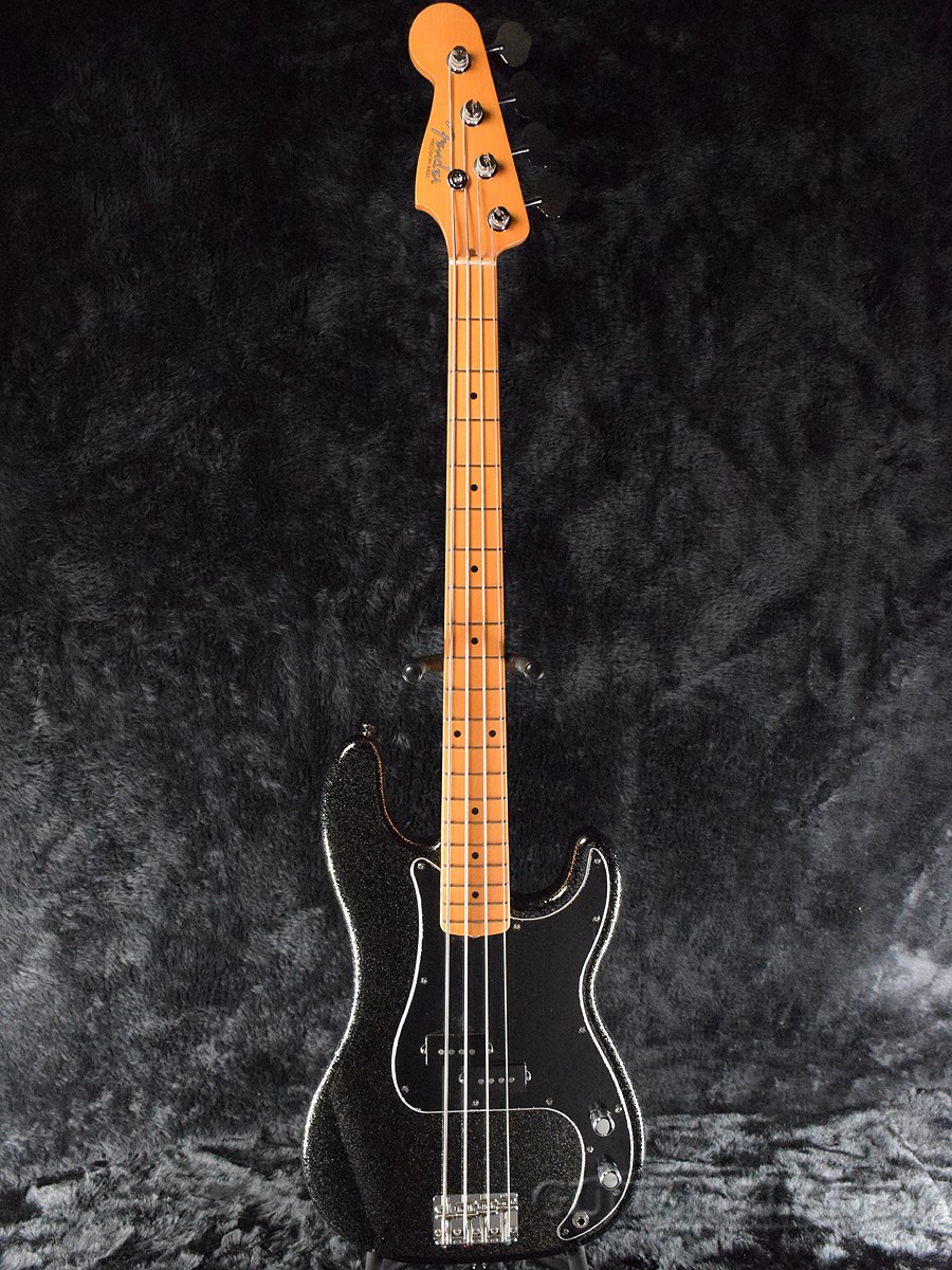 楽天市場】Fender Made in Japan Limited Noir P Bass -Black