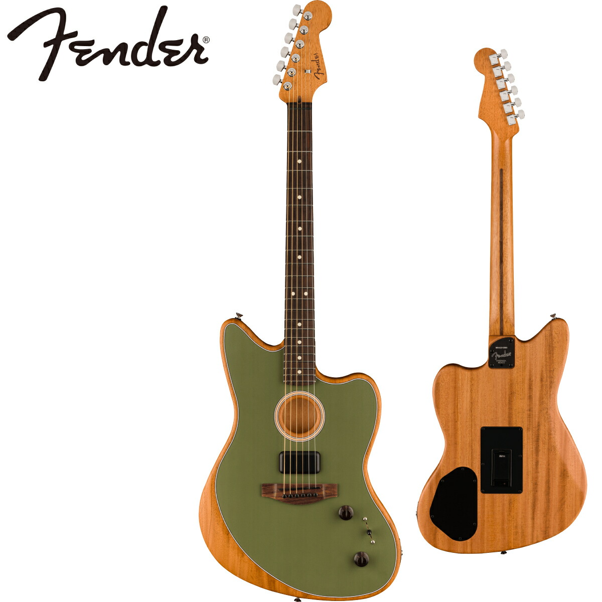 楽天市場】Fender USA American Acoustasonic Jazzmaster