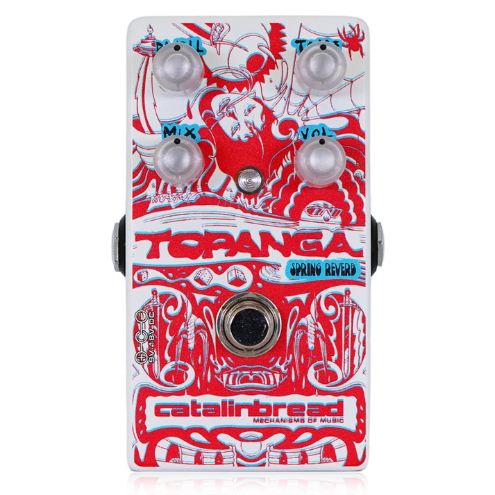 Catalinbread / Topanga 3D 新品 リバーブ[カタリンブレッド][トパンガ][Reverb][Effector,エフェクター]｜ギタープラネット