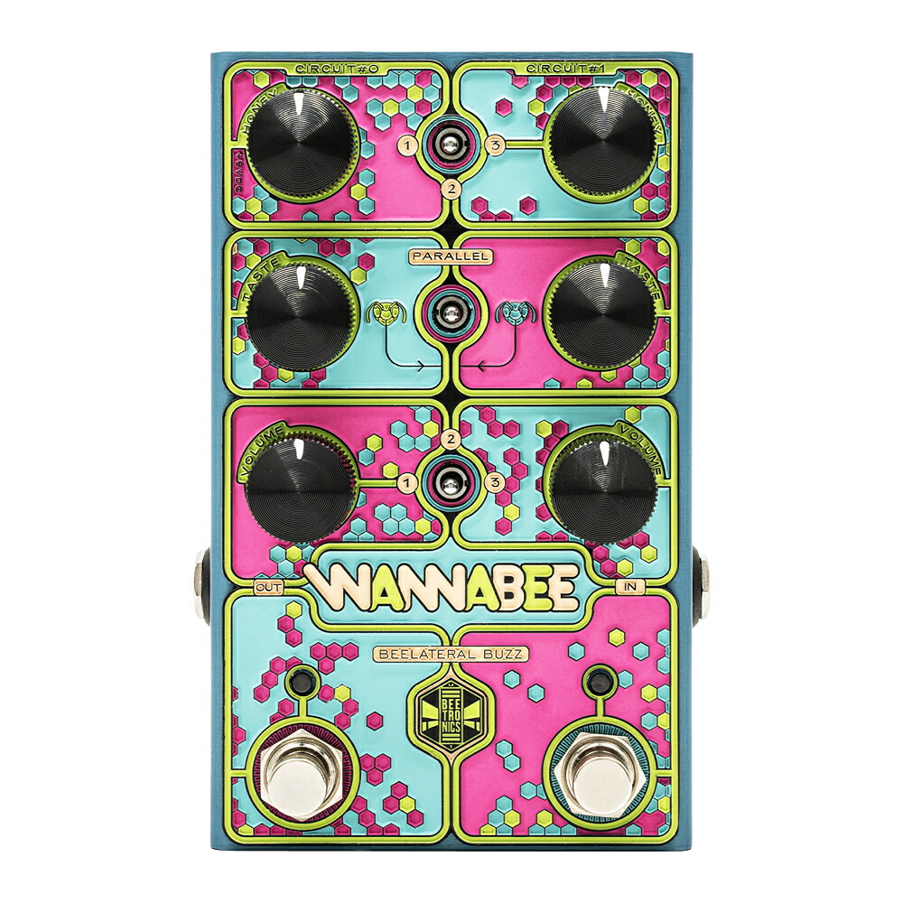 【美品】Beetronics OVERHIVE オーバードライブ Overhive Mid-Gain Overdrive • Standard Series – Beetronics