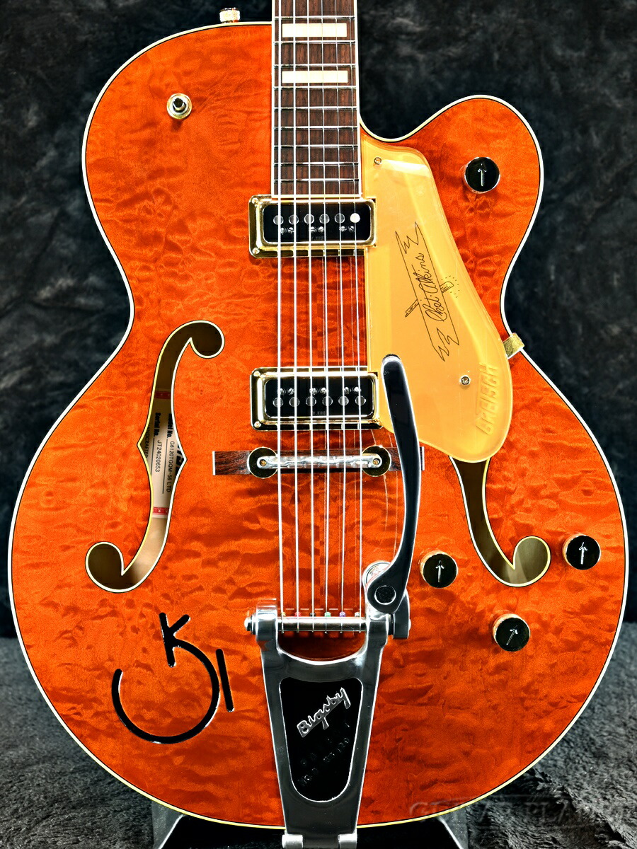 Gretsch G6120TFM 稀少タイプ グレッチ 楽天市場】Gretsch（グレッチ）G6120T-BSSMK Brian Setzer